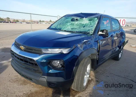 2021 Chevrolet Trailblazer Fwd Ls from USA, damaged, VIN KL79MMS2XMB077922